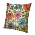 thumbnail image 1 of BANET Pillow Case 70s Decor Throw Pillows Cute s Decorative Cushion Case for Sofa White, 1 of 5
