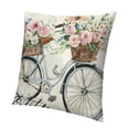 thumbnail image 1 of BANET Pillow Covers Fresh Flower Home Decorations for Sofa Outdoor Living Room White, 1 of 5