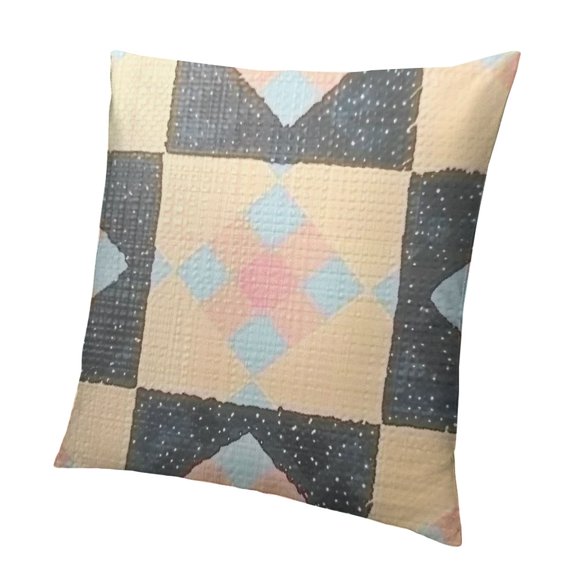 BANET Pillowcase, Soft Pillow Covers, Pillow Cases with Hidden Zipper, Compatible with Colorful Hearts Shape in Checkered Pillowcase 20x20in