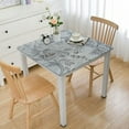 thumbnail image 1 of BANET Polyester Table Cloths Spillproof Wrinkle Resistant s for Kitchen Dinning Rectangular/ white, 1 of 7