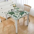 thumbnail image 1 of BANET Rectangle Green Ocean Turtle Tablecloth Waterproof &amp; Stainproof Tablecloths,Wipeable Table Cloth Wrinkle-Free for Rectangle/Square/Party/Wedding,Grey Ocean Sea Coral Seahorse Shell, 1 of 7