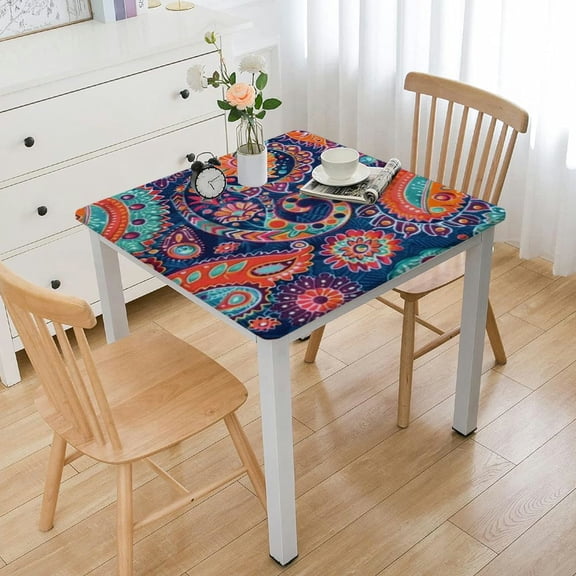BANET Rectangle Red Table Cloth Washable Table Cover for Decoration Kitchen Dining Room white