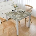 thumbnail image 1 of BANET  Rectangle Table Cloth, Waterproof Heavy Duty Vinyl Tablecloths, Wipeable Washable Table Cover for Kitchen and Dining Room white, 1 of 7