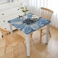 thumbnail image 1 of BANET Rectangular Tablecloth , Seasonal Daisy Blue Washable Table Cover for Party Picnic Dinner Decor white, 1 of 8