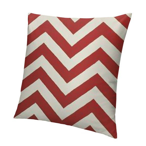 BANET Red Modern Pillow Covers,Decorative Couch Throw Pillow Cover for Sofa Living Room,Red and Cream Farmhouse Cushion Case Outdoor Home Decoration(Red) White