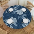thumbnail image 1 of BANET Round Table Cloth, Waterproof Heavy Vinyl Tablecloths, Wipeable Washable Table Cover for Kitchen and Dining Room 38"-42, 1 of 8