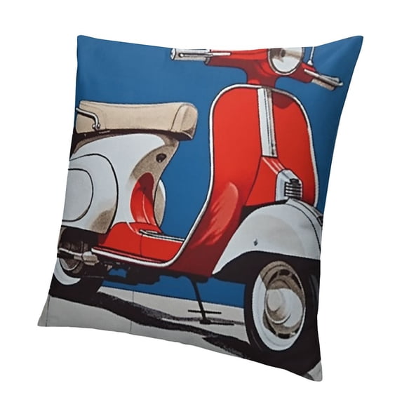 BANET Skull Throw Pillow Cushion Cover, with Graphic Art, Decorative Square Accent Pillow Case 12x12in