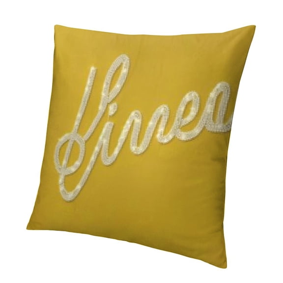 BANET Soild Decorative Throw Covers for Sofa White
