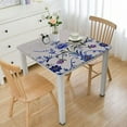 thumbnail image 1 of BANET  Spring Rectangle Tablecloths Blue and White Porcelain Tablecloth, Spill Proof Stain Resistant Table Cover for Kitchen Dining Picnic Party white, 1 of 7