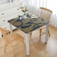 thumbnail image 1 of BANET  Spring Square Tablecloth, Hand-Drawing Flowers and Birds Washable Table Cover for Party Picnic Dinner Decor white, 1 of 7