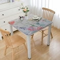 thumbnail image 1 of BANET Spring Summer Tablecloth Rectangle ,Pink Daisy Floral Spill Proof Fabric Table Cloth, Stain Resistant Polyester Table Cover for Outdoor Picnic Dinning white, 1 of 7