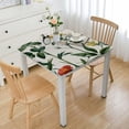 thumbnail image 1 of BANET  Spring Tablecloth Square, Watercolor Floral Flowers Washable Table Cover for Party Picnic Dinner Decor white, 1 of 8