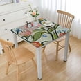 thumbnail image 1 of BANET Square Fabric Tablecloth,Marie Petal, Easy Care Stain Resistant Fabric Table Cloth, Spring Pink 36*36, 1 of 8