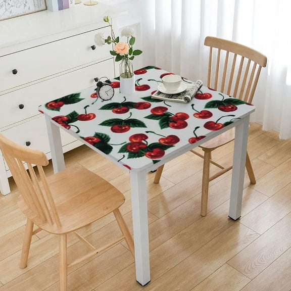 BANET Square Fruit Tropical Sweet Berry Table Cloth Polyester s for Home Decor, Parties, Picnic 40*40