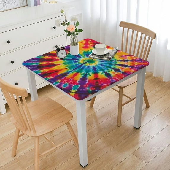 BANET Square Table Cloth Cover Decorations Square Tablecloth for Home Dining Room Kitchen Decor white