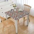 thumbnail image 1 of BANET Square Tablecloth,Stain Wrinkle Resistant Washable Print,for Kitchen Camping Dining white, 1 of 8