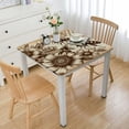 thumbnail image 1 of BANET Square Tablecloths, Square Table Cloth Cover Washable Polyester for Dining Room Kitchen Party Home Decor White, 1 of 7