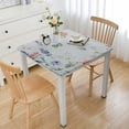 thumbnail image 1 of BANET  Square table cloth Decorative Washable Table Cloth Napkin, Kitchen, Party, Wedding, Restaurant &amp; Camping, Botanical Fresh - Spring/Summer  white, 1 of 7