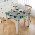 thumbnail image 1 of BANET St Patricks Day Tablecloth for Rectangle Tables,Washable Table Cloth,Green and White Spring Waterproof Tablecloths for Party Celebration Kitchen Dinner Outdoor White, 1 of 7