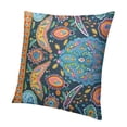 thumbnail image 1 of BANET - Standard Size Pillow Cases, Pillowcases Pillow Shams Covers, Soft Microfiber, Orange Coral Green 24x24in, 1 of 5