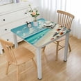 thumbnail image 1 of BANET Summer Beach Theme Tablecloth Coastal Holiday Print Decorative Table Cloth with Dust-Proof Wrinkle Resistant for Home Kitchen Dining Patio Outdoor Picnic Part White, 1 of 7