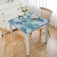 thumbnail image 1 of BANET Summer Blue Tablecloth Sea Ocean Table Cloths Indoor Outdoor Botanical Table Waterproof Table Cover for Kitchen Dining Party Wedding Holiday, 1 of 7