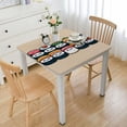 thumbnail image 1 of BANET Sushi and Table Cloths Rectangle Food Tablecloths Decoration Polyester for Outdoor Indoor Home Party Picnic White, 1 of 7