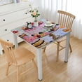 thumbnail image 1 of BANET Table Cloth Premium Decorative Tablecover Rectangle Tablecloths Washable Dining, Parties &amp; Wedding Use - white, 1 of 7