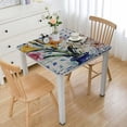 thumbnail image 1 of BANET  Table Cloths  Decorative Washable Rectangle Tablecloth Table Cloth, Dining, Kitchen, Parties &amp; Camping, Faience - Spring/Summer white, 1 of 7