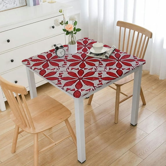 BANET Table Cloths Decorative Washable Table Cloth, Dining, Kitchen, Parties & Camping, - Spring/Summer white