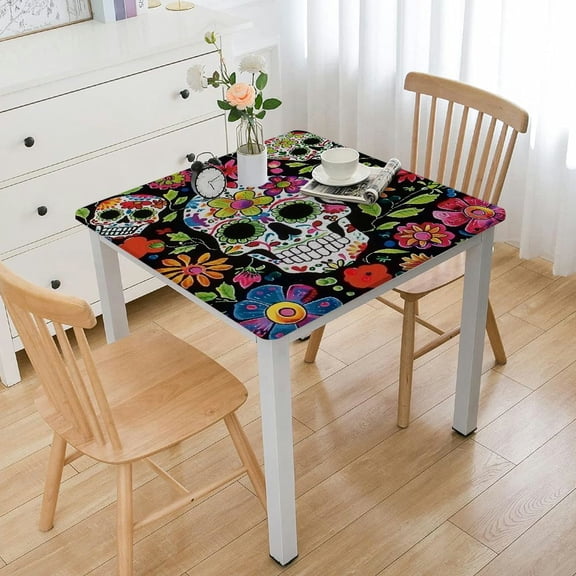 BANET Table Cover , Table Cloth for Rectangle Tables Buffet Parties Coffee BBQ and Dinning white