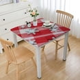 thumbnail image 1 of BANET Table Covers Christmas Pink Wipeable Kitchen Dinning Tabletop Decoration, Table Cloth for Outdoor and Indoor Use white, 1 of 7