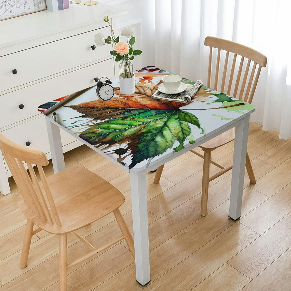 BANET Tablecloth Hand Drawn Watercolor Painting Food Splash Hand Drawn ...