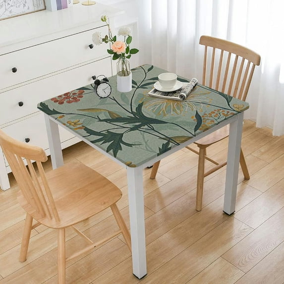 BANET Tablecloth for Rectangle/Square Tables Fabric Waterproof Table Cover Simple Washable Cloth Kitchen Dinning Wedding Party Tabletop Decorative white