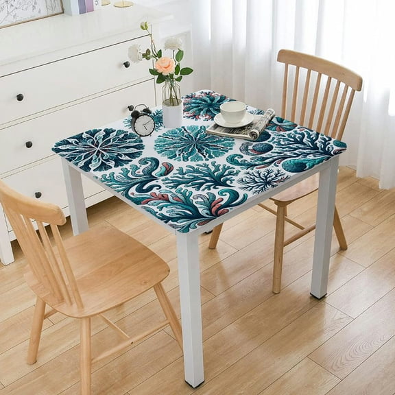 BANET Tablecloth Rectangle Tablecloth Print Themed Decorative Waterproof Table Covers for Outdoor Dining Room Kitchen Living Room