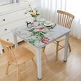 thumbnail image 1 of BANET Tablecloth Table Cover Decorative Washable Square Tablecloths, Kitchen, Dining &amp; Camping, - Thanksgiving/Christmas white, 1 of 7