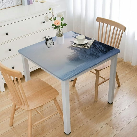 BANET Tablecloth, in Under The , Dining Room Kitchen Rectangular Table Cover White