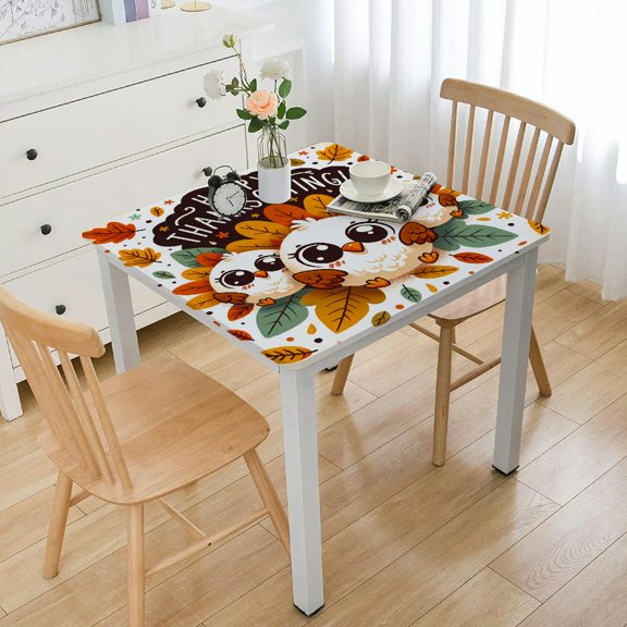 BANET Tablecloth with Elastic Edge - Turkey, with Falling - Table Cover for Patio, Kitchen and Dining Room