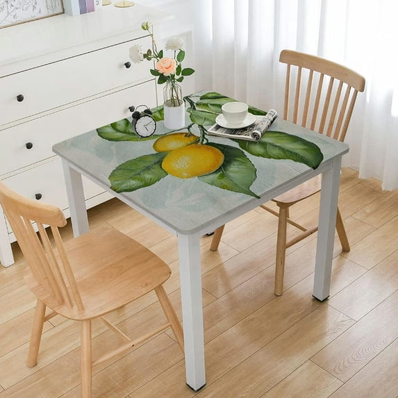 BANET Tablecloths Decorative Rectangle Tablecloth Washable Table Cover, Holiday Dinner, Wedding, & Dining, - Spring/Summer white
