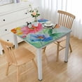 thumbnail image 1 of BANET Tablecloths for Rectangle Tables, Blooming Flower Fabric Table Cloth, Watercolor Summer Decoration for white, 1 of 7