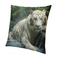 thumbnail image 1 of BANET Throw Pillow Cover Animal Wild Decor Lumbar Pillow Case Cushion for Sofa Couch Bed Standard Queen 24x24in, 1 of 5