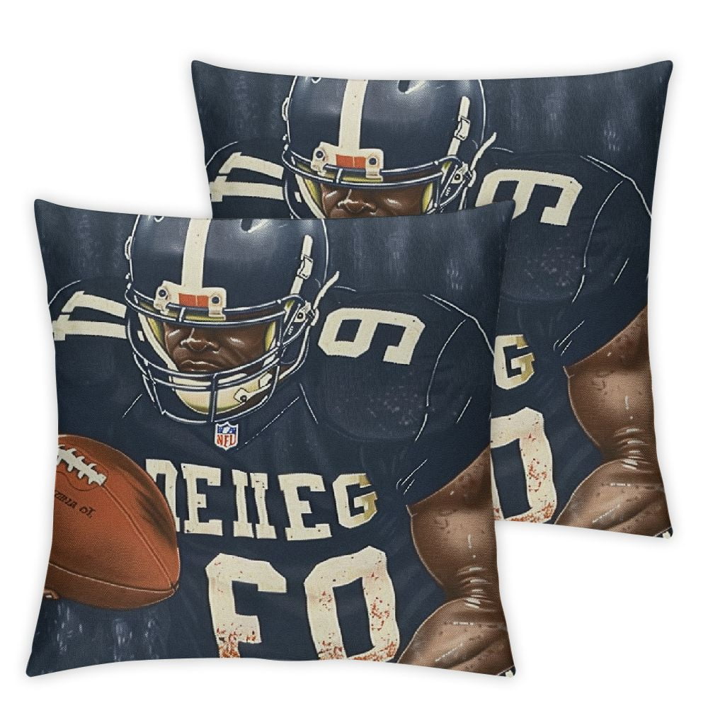 Throw Pillow Covers Set of 2 Soft American Pillow Cases Cushion