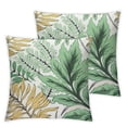 thumbnail image 1 of BANET Throw Pillow Covers Set of 2, Square Plush Boho Outdoor Pillow Covers for Bed, Sofa, Couch, Home, Living Room, Decorative Pillows Covers 18x18in, 1 of 7