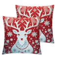 Throw Pillow Covers,Set of 2 Pillowcase Decor for Couch Sofa
