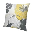 thumbnail image 1 of BANET Throw Pillow Covers,Two Sided Print Decorative Pillows Case for Home Couch Sofa Car (&amp;Yellow) 12x12in, 1 of 5