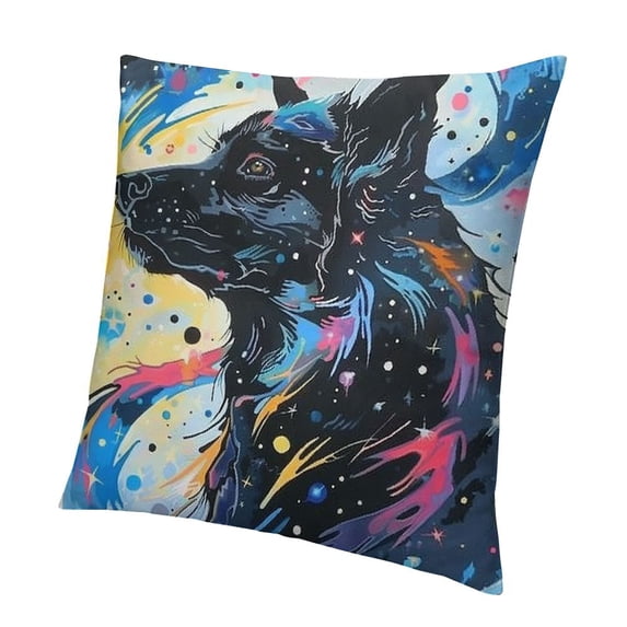 BANET Throw Pillow Covers for Kids Boys Girls Decorative Pillowcase Colorful Home Decor 18x18in