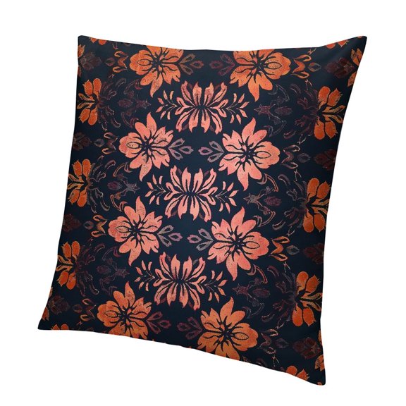 BANET Throw Pillow Cushion Cover, with Leaves Ombre Design Image , Decorative Square Accent Pillow Case 20x20in