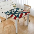 thumbnail image 1 of BANET Usa American Flag Rectangle Table Cloth Cover Fabric Rectangle Tablecloth Home Dining Room Kitchen white, 1 of 7
