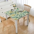 thumbnail image 1 of BANET  Vintage Tablecloth, Lemon Lime Pattern in Retro Vintage Style Citrus Fruit Circles Natural Image, Rectangular Table Cover for Dining Room Kitchen Decor White, 1 of 7