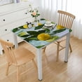 thumbnail image 1 of BANET  Vinyl Tablecloth Flannel Backed Stain-Resistant PVC Table Cloth Waterproof Oil-Proof Wipeable Indoor/Outdoor Picnic, BBQ and Dining Table Cover white, 1 of 7
